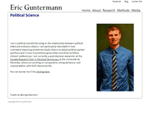 Tablet Screenshot of ericguntermann.com